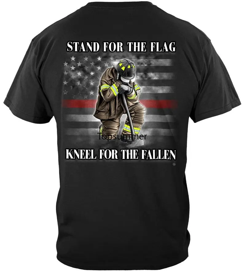 Firefighter I Stand For The Flag Kneel For The Fallen Oversized T-Shirt For Men Clothing 100% Cotton Streetwear Tops Tee
Firefighter I Stand For The Flag Kneel For The Fallen Oversized T-Shirt For Men Clothing 100% Cotton Streetwear Tops Tee
