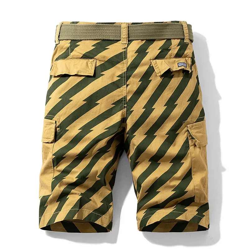 2021 Summer New Striped Casual Cargo Shorts Men Loose Fashion Camouflage Men Cargo Shorts Tactical Military Jogger Shorts Men
2021 Summer New Striped Casual Cargo Shorts Men Loose Fashion Camouflage Men Cargo Shorts Tactical Military Jogger Shorts Men