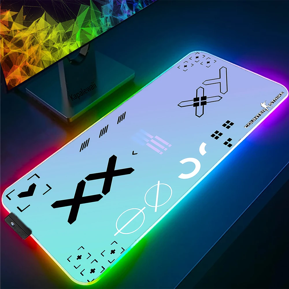 Gaming Mouse Pad Backlight Desk Mat RGB CSGO Gamer Mousepad LED Game Mouse Mat Non-Slip Rubber Mat Keyboard Pads 900x400mm
Gaming Mouse Pad Backlight Desk Mat RGB CSGO Gamer Mousepad LED Game Mouse Mat Non-Slip Rubber Mat Keyboard Pads 900x400mm