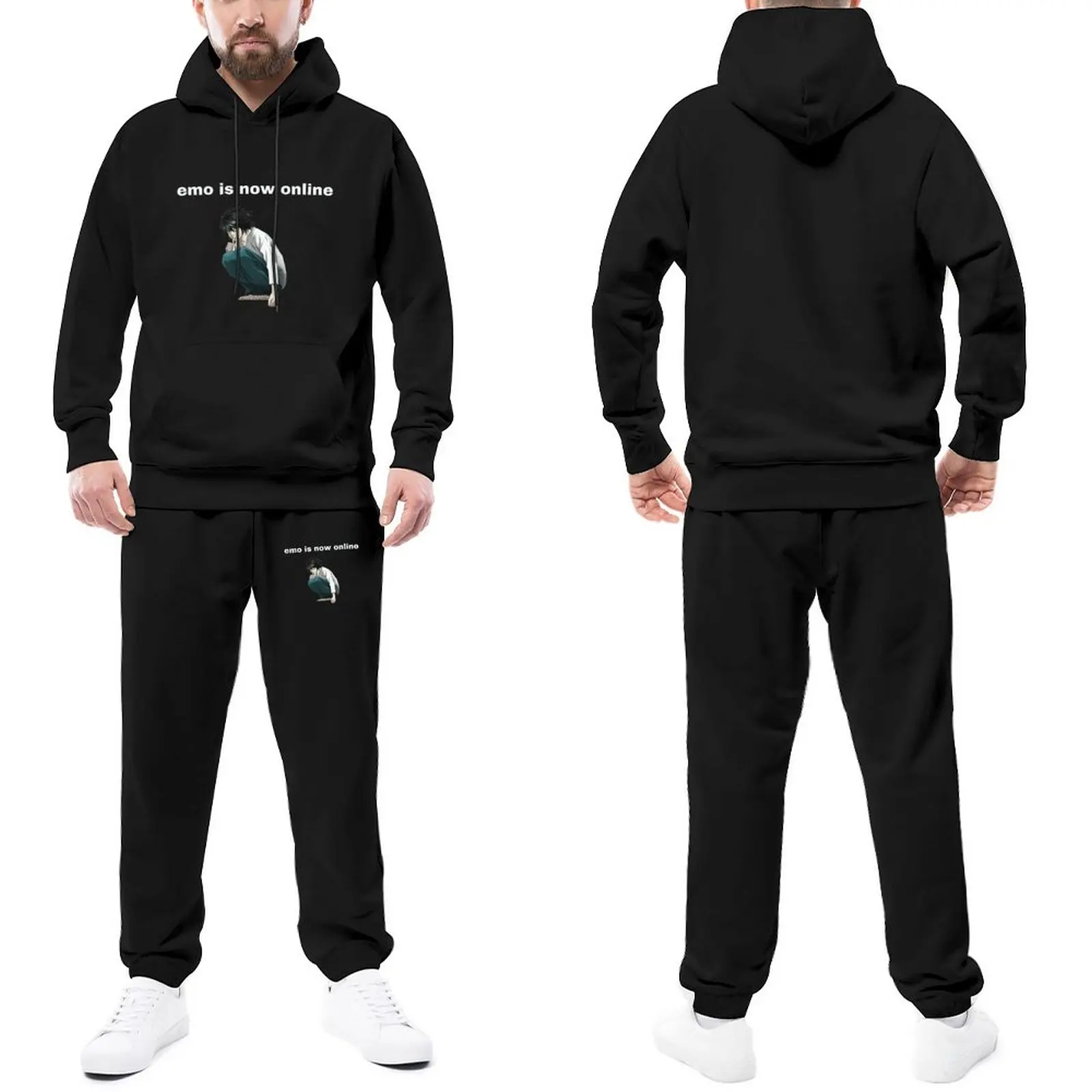 Death Note Emo Online Tracksuits Cartoon Jogger Sets Unisex Funny Hoodie Set Daily Casual Sweatsuits Big Size
Death Note Emo Online Tracksuits Cartoon Jogger Sets Unisex Funny Hoodie Set Daily Casual Sweatsuits Big Size