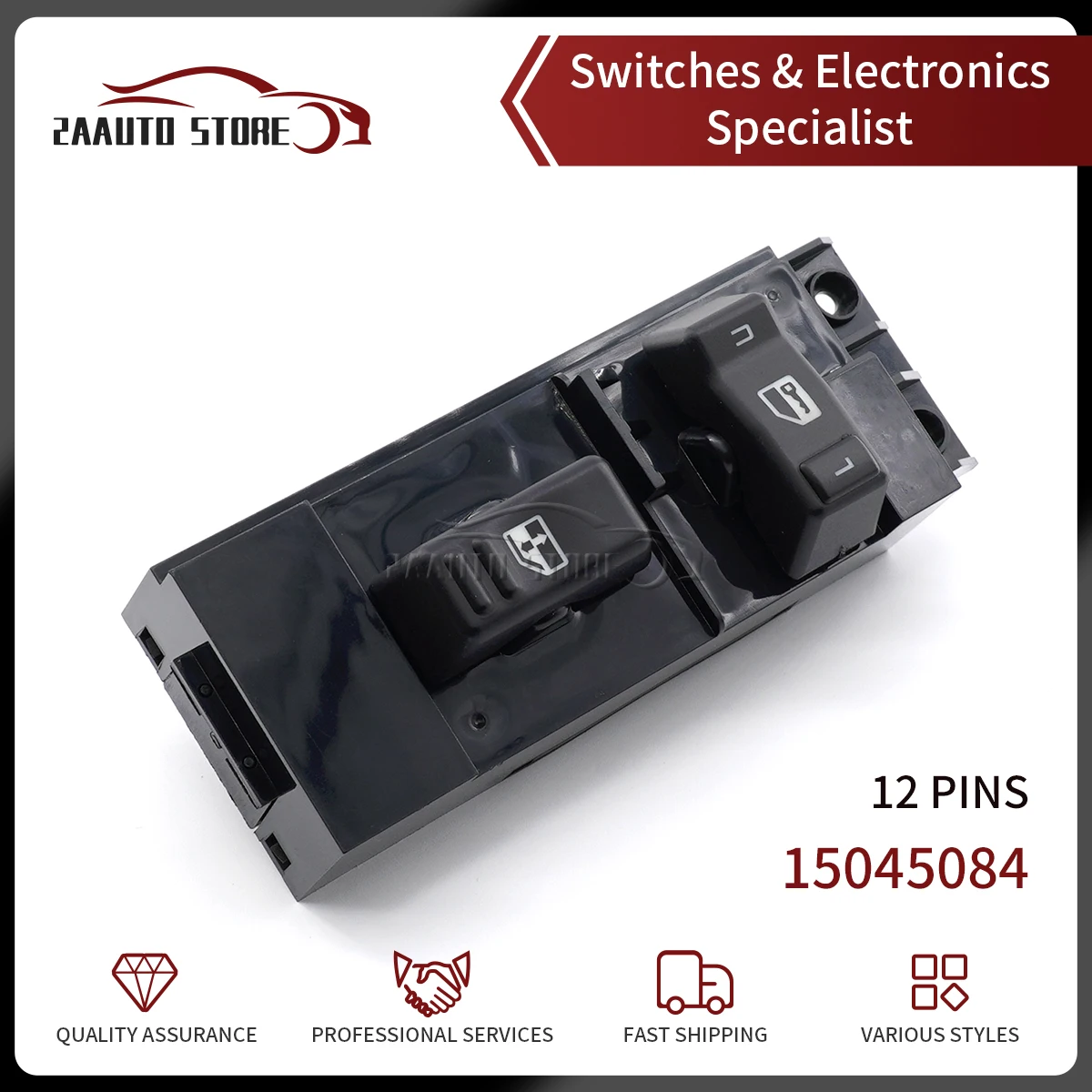 15045084 Electric Power Window Lock Console Switch For Chevrolet Silverado Suburban Tahoe Avalanche GMC Sierra Yukon 2000-2002
15045084 Electric Power Window Lock Console Switch For Chevrolet Silverado Suburban Tahoe Avalanche GMC Sierra Yukon 2000-2002
