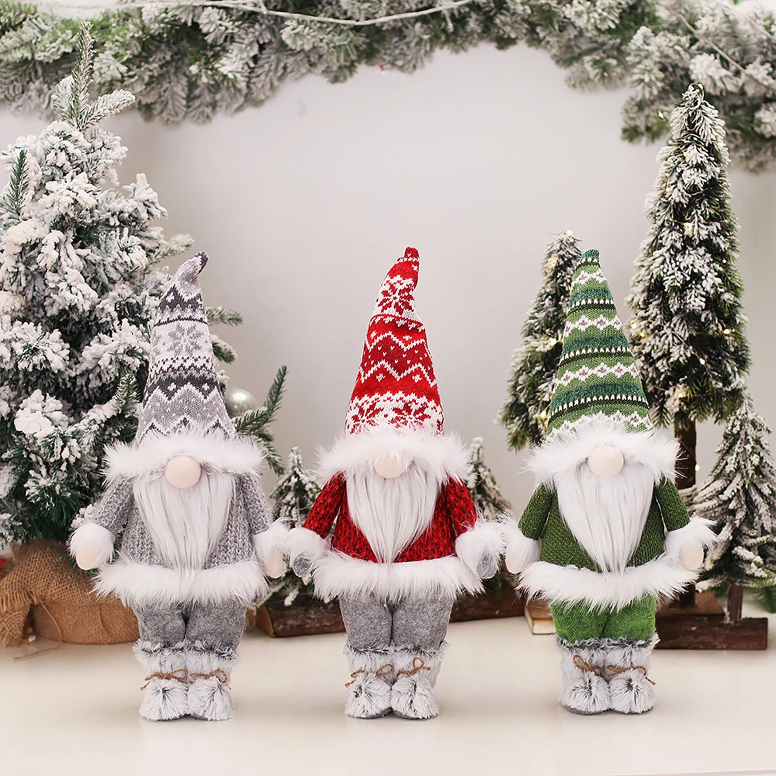 Украшение для сада Gnome, настольное украшение без лица, стоящая кукла гнома, креативное украшение, небьющиеся большие рождественские украшения
Украшение для сада Gnome, настольное украшение без лица, стоящая кукла гнома, креативное украшение, небьющиеся большие рождественские украшения