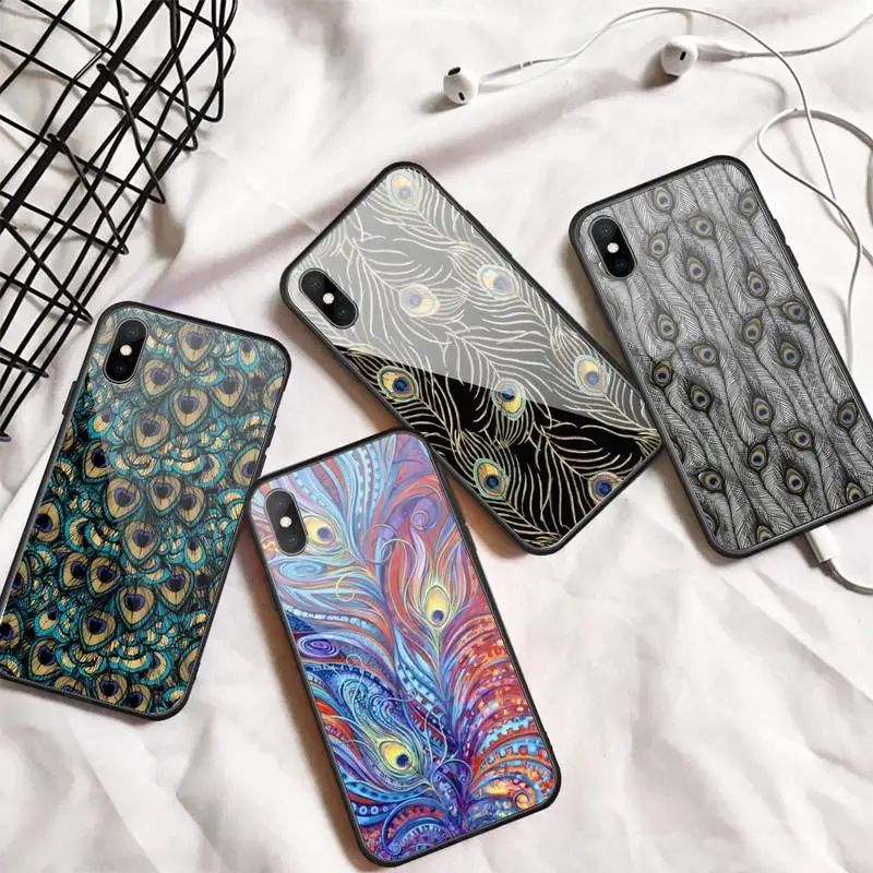 Peacock feather colorful Phone Case Tempered glass For iphone 6 7 8 plus X XS XR 11 12 13 PRO MAX mini
Peacock feather colorful Phone Case Tempered glass For iphone 6 7 8 plus X XS XR 11 12 13 PRO MAX mini