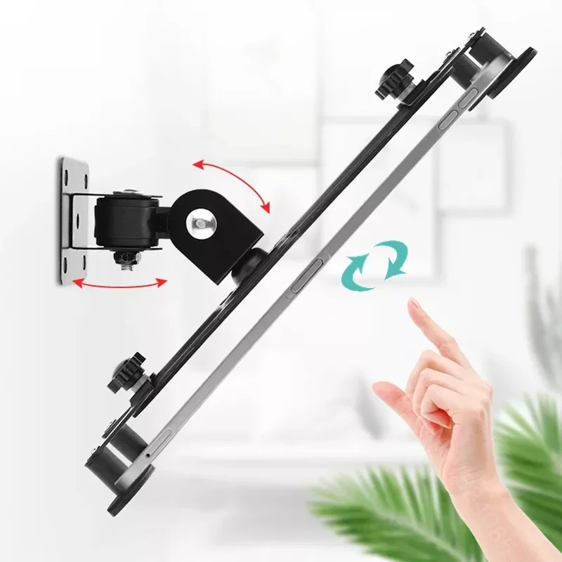 Wall Mount Tablet Stand Screen 360° Rotating, Tablets Holder Tilt Angle 90° Support 7-13 inch Tablet PC
Wall Mount Tablet Stand Screen 360° Rotating, Tablets Holder Tilt Angle 90° Support 7-13 inch Tablet PC
