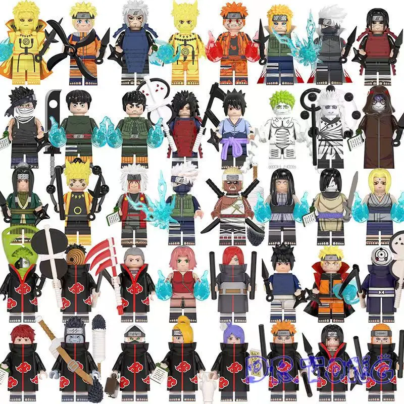 Toy Building Block Naruto Sasuke Kakashi Akatsuki Bricks Animation Mini Action Character Assembly Toy Kids Birthday Gift
Toy Building Block Naruto Sasuke Kakashi Akatsuki Bricks Animation Mini Action Character Assembly Toy Kids Birthday Gift