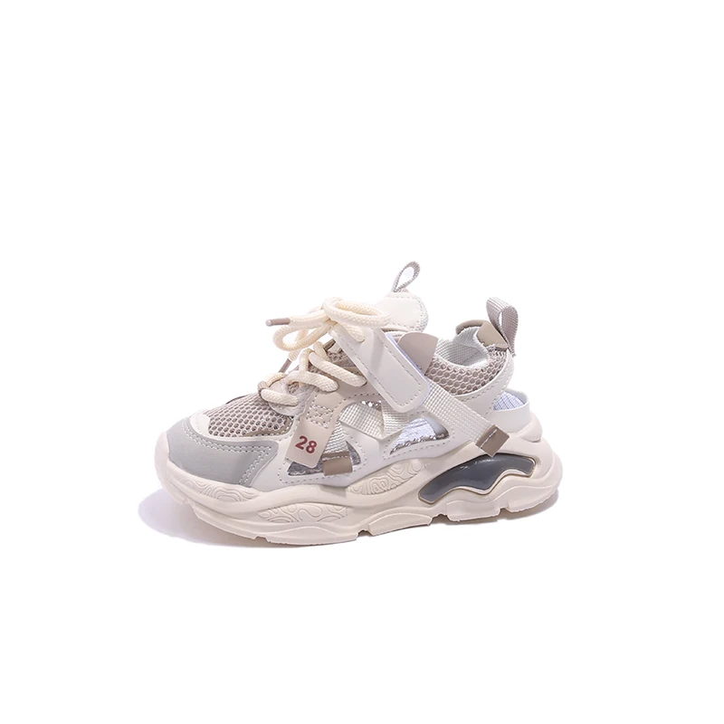 Spring Summer Children Sneakers Boys Breathable Mesh Half Sandals Girls Fashion Running Shoes Baby Soft Sports Sandals
Spring Summer Children Sneakers Boys Breathable Mesh Half Sandals Girls Fashion Running Shoes Baby Soft Sports Sandals