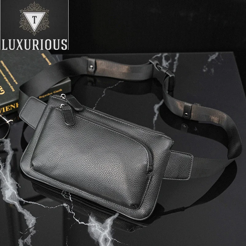 Top Quality Genuine Leather Men Packs 2024 New Fashion First Layer Cowhide Waist Belt Bag Casual Business Wallet Male Gift
Top Quality Genuine Leather Men Packs 2024 New Fashion First Layer Cowhide Waist Belt Bag Casual Business Wallet Male Gift