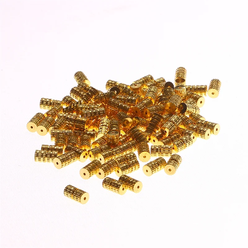 1Pack of Cylinder Fasteners Buckles Closed Beading End Clasp Screw Clasps for DIY Bracelet Necklace Connectors Jewelry Making
1Pack of Cylinder Fasteners Buckles Closed Beading End Clasp Screw Clasps for DIY Bracelet Necklace Connectors Jewelry Making