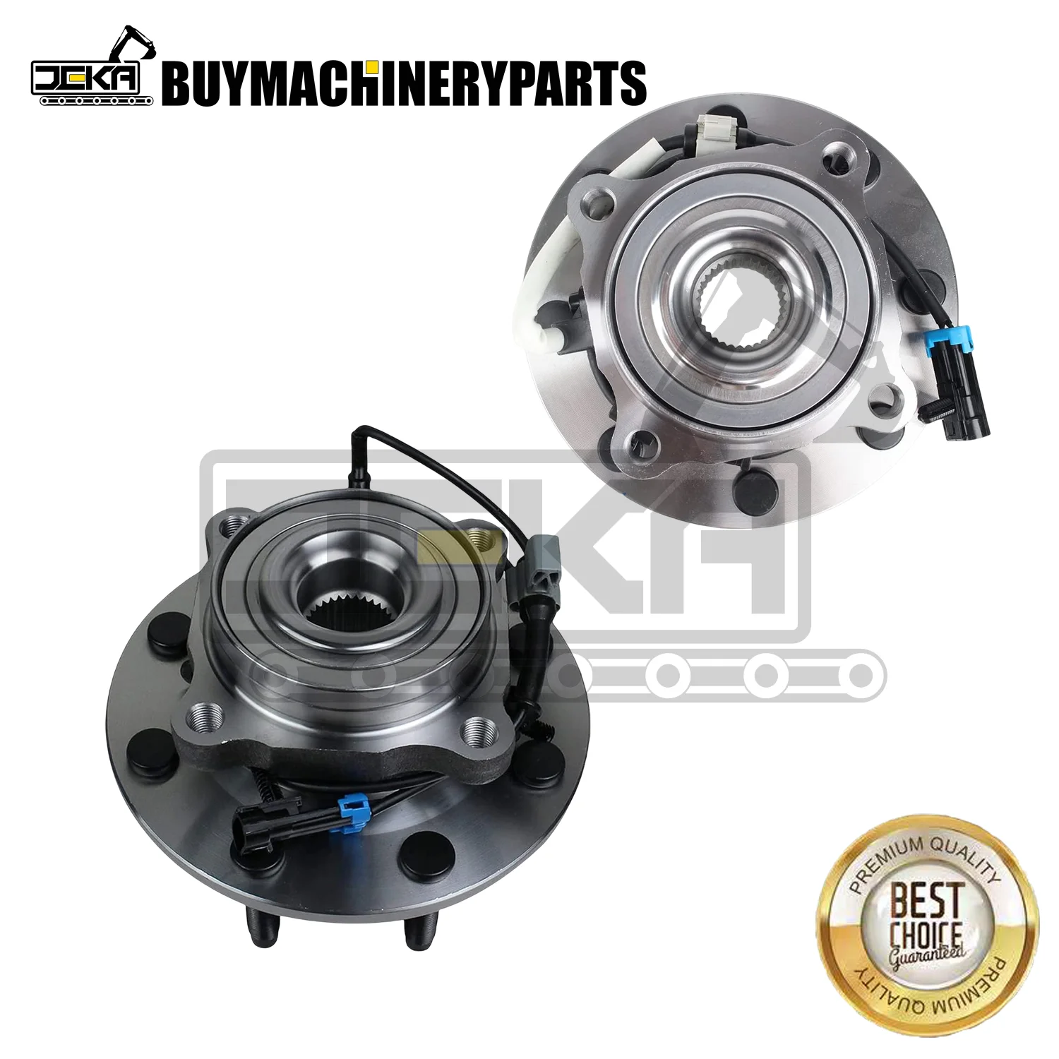 2 Pack 515086 2WD Front Wheel Bearing and Hub Assembly Fit for Chevy Silverado/GMC Sierra 1500HD 2500 2500HD 3500, 8 Lug W/ABS
2 Pack 515086 2WD Front Wheel Bearing and Hub Assembly Fit for Chevy Silverado/GMC Sierra 1500HD 2500 2500HD 3500, 8 Lug W/ABS