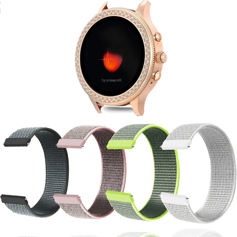 18MM Nylon Loop Strap For Fossil Q Tailor/Q Scarlette/Tailor Smart Watch Band Quick Women Release Belt For Fossil Sport (41mm)
18MM Nylon Loop Strap For Fossil Q Tailor/Q Scarlette/Tailor Smart Watch Band Quick Women Release Belt For Fossil Sport (41mm)