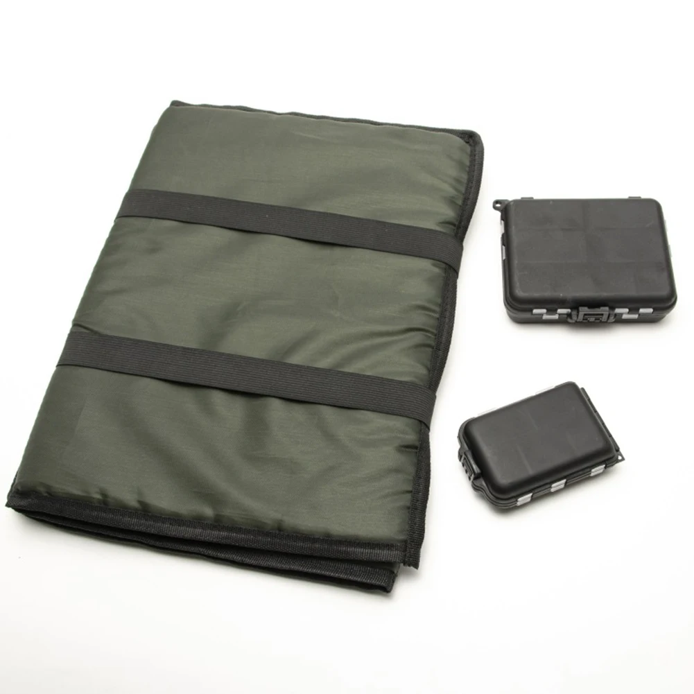 Foldable Fishing Unhooking Mat Carp Landing Mat + 2pc Lure Box Tackle Tools Foldable Fishing Unhooking Mat Carp Landing
Foldable Fishing Unhooking Mat Carp Landing Mat + 2pc Lure Box Tackle Tools Foldable Fishing Unhooking Mat Carp Landing