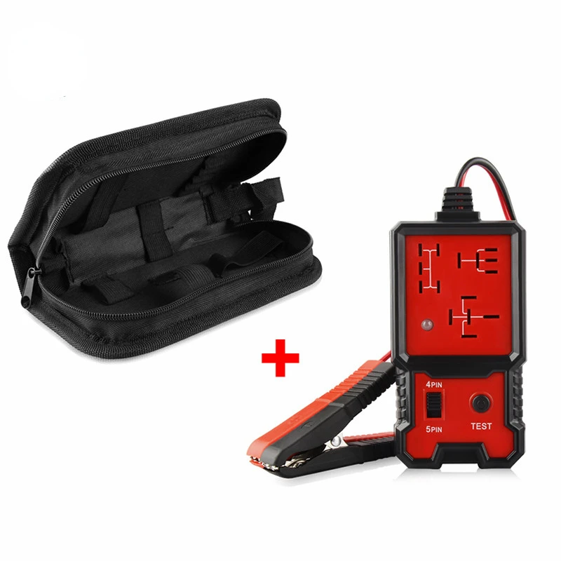 Package Car Relay Tester 12V Electronic Automotive Relay Tester Universal For Auto Battery Checker Alternator Analyzer
Package Car Relay Tester 12V Electronic Automotive Relay Tester Universal For Auto Battery Checker Alternator Analyzer