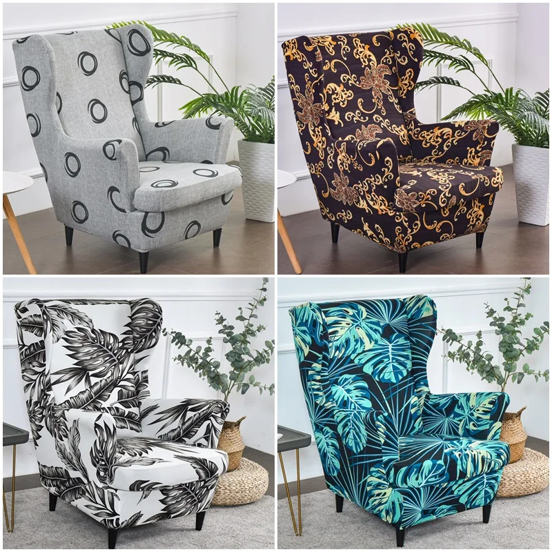 Leaves Printed Wing Chair Cover Elastic Spandex Relax Armchair Covers Nordic Removable Sofa Slipcover Furniture Protector Home
Leaves Printed Wing Chair Cover Elastic Spandex Relax Armchair Covers Nordic Removable Sofa Slipcover Furniture Protector Home