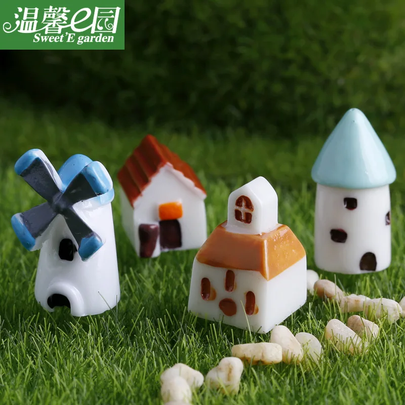 Windmill Moss Micro-landscape Ornaments Fleshy Decorative Landscaping Creative Crafts House Castle 
Windmill Moss Micro-landscape Ornaments Fleshy Decorative Landscaping Creative Crafts House Castle