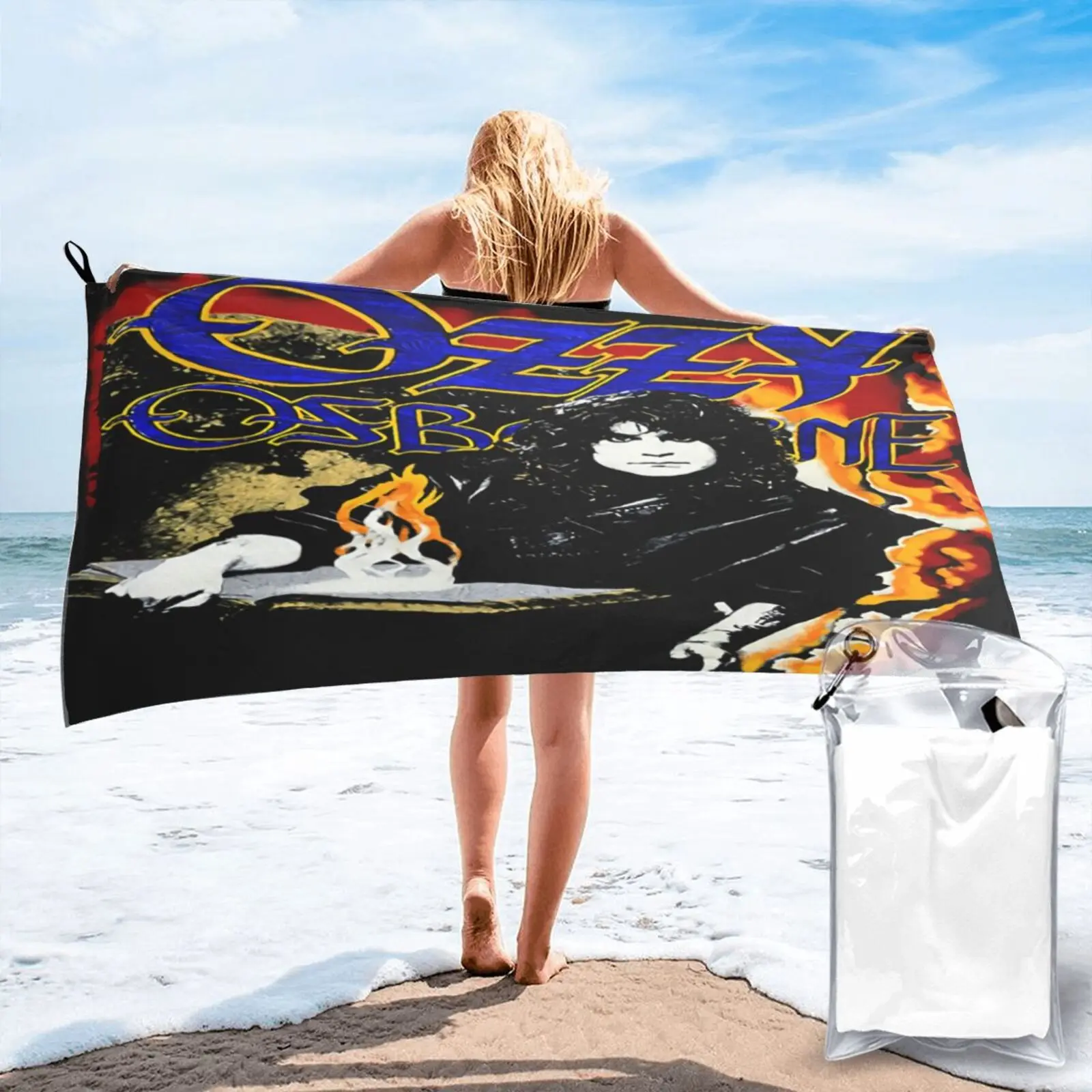 Ozzy Osbourne Band 1988 For Beach Towel Bathrobe Woman Hand Towels Spa Beach Cover Up Towel Beach Bathroom Products Face Towel
Ozzy Osbourne Band 1988 For Beach Towel Bathrobe Woman Hand Towels Spa Beach Cover Up Towel Beach Bathroom Products Face Towel