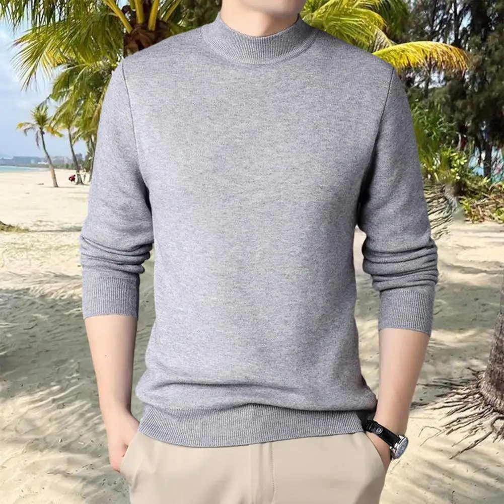 Skin-fit Sweater Stylish Men's Half-high Collar Sweaters for Fall Winter Soft Warm Anti-pilling Knits in Slim Fit Design Winter
Skin-fit Sweater Stylish Men's Half-high Collar Sweaters for Fall Winter Soft Warm Anti-pilling Knits in Slim Fit Design Winter