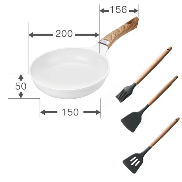 Frying Pan Cookware Set Pot and Non Stick Cooking Pan Set Breakfast Crepe Pan Honeycomb Wok Japanese Kitchen Enamel Pan
Frying Pan Cookware Set Pot and Non Stick Cooking Pan Set Breakfast Crepe Pan Honeycomb Wok Japanese Kitchen Enamel Pan