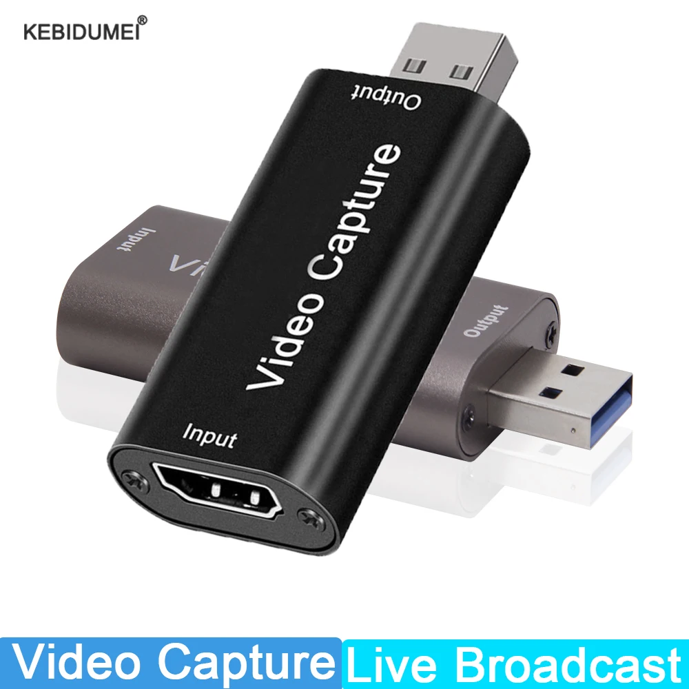 4K HDMI-compatible Video Capture Card USB 2.0 Grabber Recorder for PS4 Game DVD Camcorder Camera Recording Live Streaming
4K HDMI-compatible Video Capture Card USB 2.0 Grabber Recorder for PS4 Game DVD Camcorder Camera Recording Live Streaming