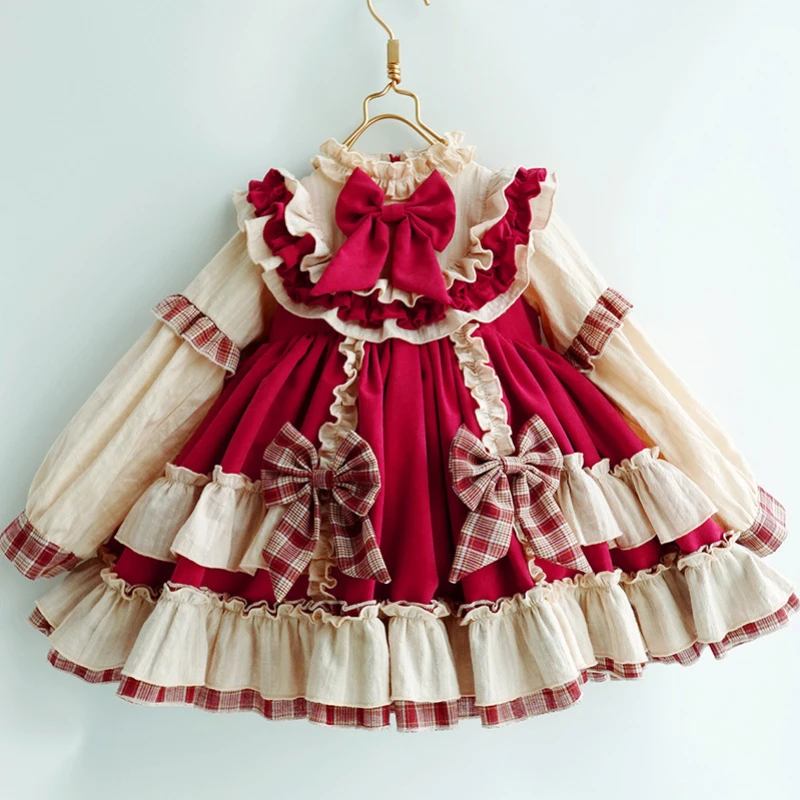 Party dresses encanto Dress for girls' lolita dress spring and autumn long sleeve skirt Children's lolita skirt palace style
Party dresses encanto Dress for girls' lolita dress spring and autumn long sleeve skirt Children's lolita skirt palace style