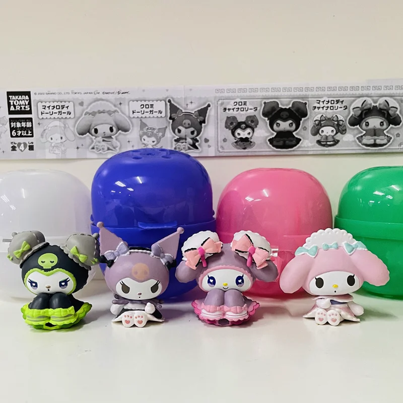 Sanrio Anime Figure Cute Kawaii Capsule Toy Kuromi Melody Gacha Gachapon Toy Doll Model Desktop Decoration for Girl Boy Gifts
Sanrio Anime Figure Cute Kawaii Capsule Toy Kuromi Melody Gacha Gachapon Toy Doll Model Desktop Decoration for Girl Boy Gifts
