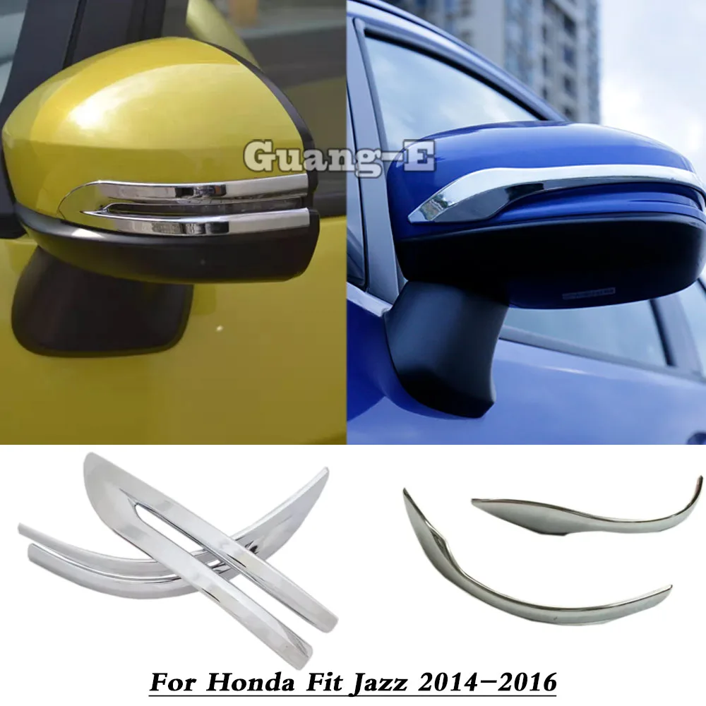 Car Styling ABS Chrome Decoration Body Rear View Rearview Side Glass Mirror Trim Hoods 2pcs For Honda FIT JAZZ 2014 2015 2016
Car Styling ABS Chrome Decoration Body Rear View Rearview Side Glass Mirror Trim Hoods 2pcs For Honda FIT JAZZ 2014 2015 2016