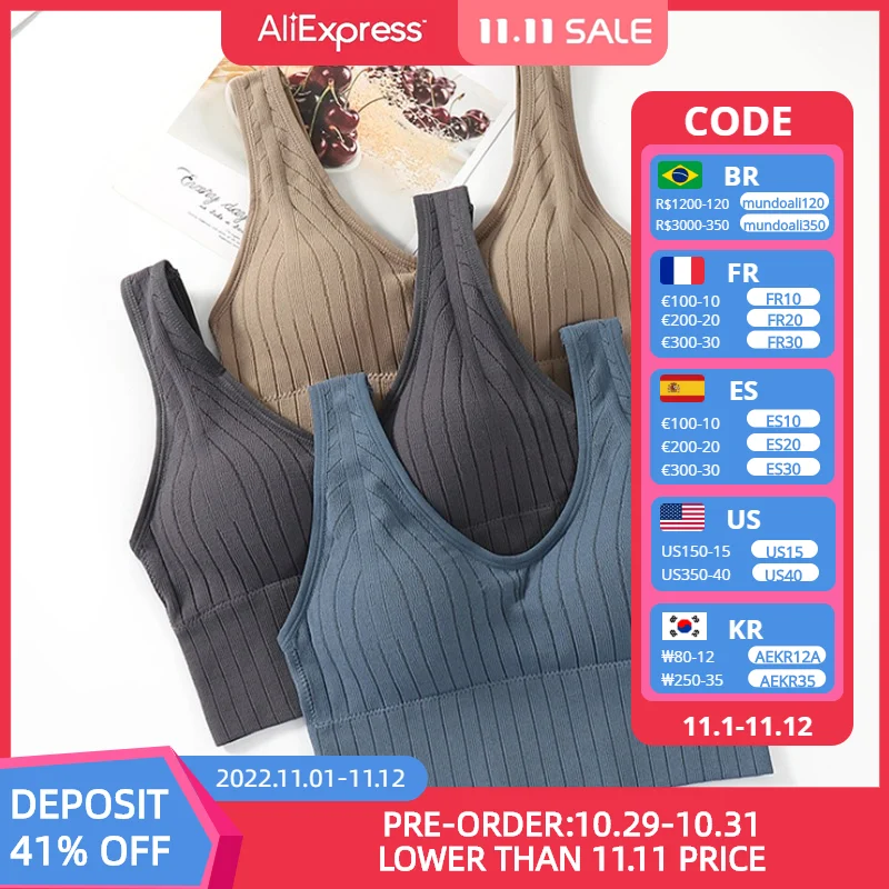 Seamless Sports Crop Top Sports Bra Thin Shoulder Straps Daily Athletic Tops Vest Breathable Wirefree Padded Fitness Yoga Bra
Seamless Sports Crop Top Sports Bra Thin Shoulder Straps Daily Athletic Tops Vest Breathable Wirefree Padded Fitness Yoga Bra