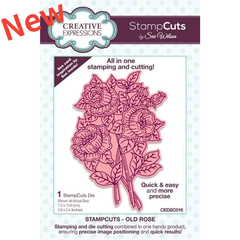 Sue Wilson Old Rose Stampcuts Craft Die New Arrival 2023 Diy Molds Scrapbooking Paper Making Cuts Crafts Template Handmade Card
Sue Wilson Old Rose Stampcuts Craft Die New Arrival 2023 Diy Molds Scrapbooking Paper Making Cuts Crafts Template Handmade Card