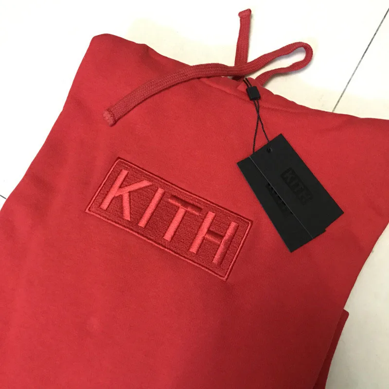 High Quality Thick Kith Box Logo Hoodie Men Women Embroidery Black Red Pink KITH Sweatshirts Casual Loose Pullover
High Quality Thick Kith Box Logo Hoodie Men Women Embroidery Black Red Pink KITH Sweatshirts Casual Loose Pullover