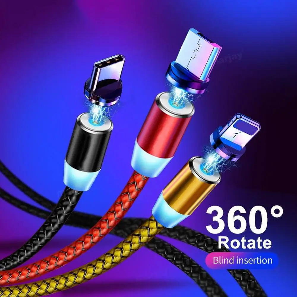 USB Magnetic Charging Cable for Micro Type-C 8 Pin Fast Charging Cable for Iphone Huawei Samsung Android Mobile Phone Cord Wire
USB Magnetic Charging Cable for Micro Type-C 8 Pin Fast Charging Cable for Iphone Huawei Samsung Android Mobile Phone Cord Wire