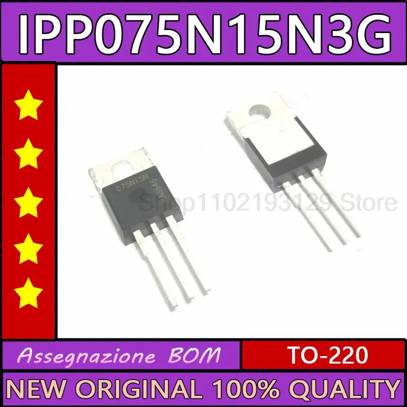 10 шт., IPP075N15N3G 075n15n, абсолютно новый, оригинальный, импортированный до-220.
10 шт., IPP075N15N3G 075n15n, абсолютно новый, оригинальный, импортированный до-220.