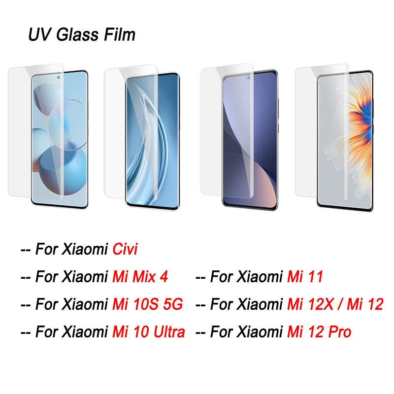 Изогнутая пленка из закаленного стекла с жидким УФ-покрытием для Xiaomi Civi /Mi Mix 4 /Mi 10S 5G /Mi 10 Ultra /Mi 11 / Mi 12 / Mi 12 Pro
Изогнутая пленка из закаленного стекла с жидким УФ-покрытием для Xiaomi Civi /Mi Mix 4 /Mi 10S 5G /Mi 10 Ultra /Mi 11 / Mi 12 / Mi 12 Pro