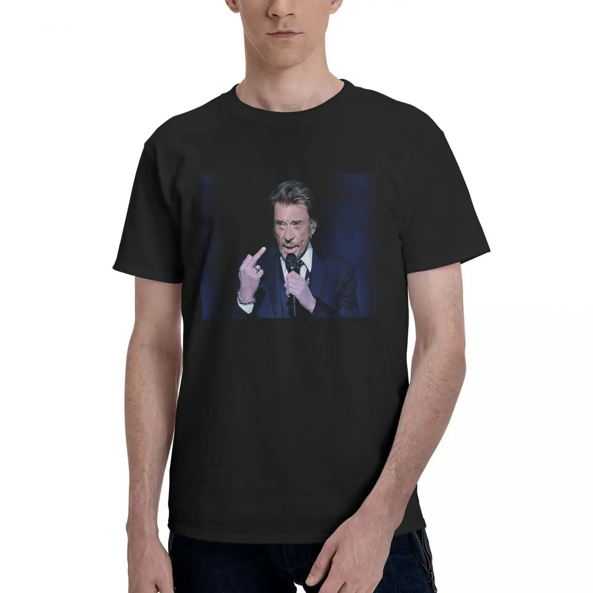 Anime Johnny And Hallyday Mort B Funny Novelty Men's Basic Short Sleeve T-Shirt men set R337 Top Quality Tees Tops
Anime Johnny And Hallyday Mort B Funny Novelty Men's Basic Short Sleeve T-Shirt men set R337 Top Quality Tees Tops