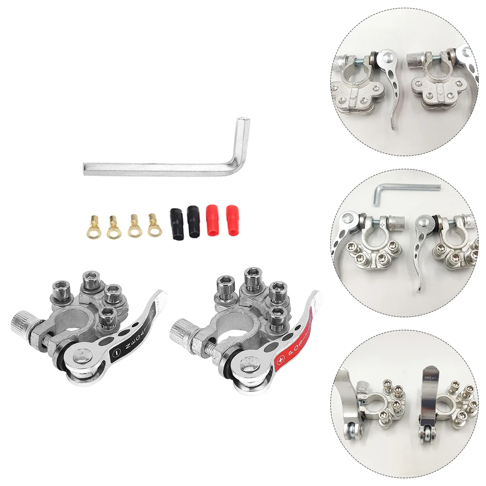 1 Set Car Accessories Car Terminal Clamp Quick Release Terminals Copper Resistance
1 Set Car Accessories Car Terminal Clamp Quick Release Terminals Copper Resistance