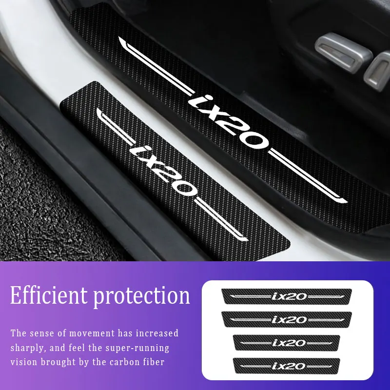 4Pieces/Set Car Door Sticker For Hyundai ix20 Styling Threshold Strip Auto Carbon Fiber Scratch Resistant Decals Accessories
4Pieces/Set Car Door Sticker For Hyundai ix20 Styling Threshold Strip Auto Carbon Fiber Scratch Resistant Decals Accessories