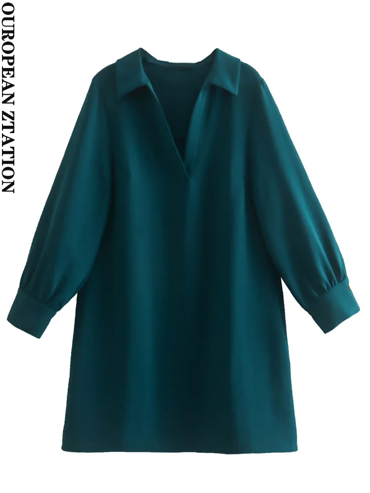 PAILETE Women 2022 fashion with gold buttons mini hessian dress vintage polo collar long sleeve female dresses vestidos mujer
PAILETE Women 2022 fashion with gold buttons mini hessian dress vintage polo collar long sleeve female dresses vestidos mujer