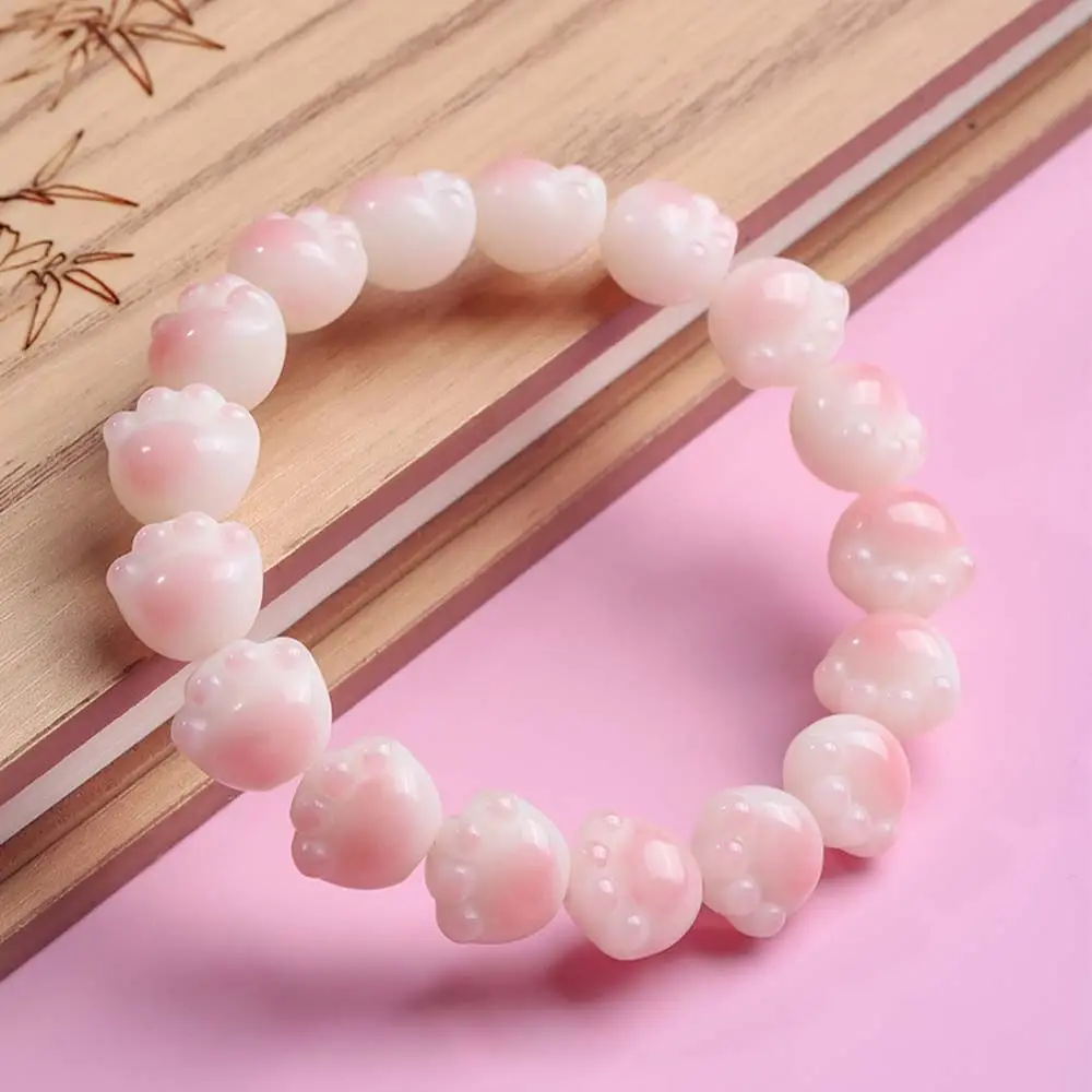 Gradient Pink Cat Claw Bead Strand Summer Sweet Elastic Beads Bracelets For Women Girls Elegant Crystal Beads Bangle Lovely Gift
Gradient Pink Cat Claw Bead Strand Summer Sweet Elastic Beads Bracelets For Women Girls Elegant Crystal Beads Bangle Lovely Gift