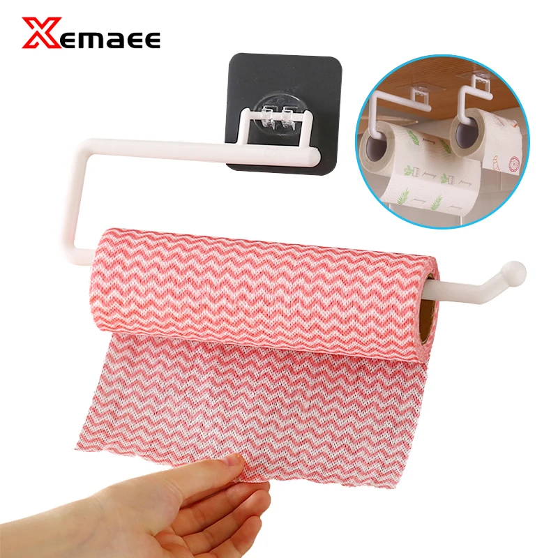 Tissue Hanger Roll Paper Holder Toilet Paper Holder Cabinet Rag Hanging Holder Wall Mounted Towel Storage Rack For Kitchen
Tissue Hanger Roll Paper Holder Toilet Paper Holder Cabinet Rag Hanging Holder Wall Mounted Towel Storage Rack For Kitchen