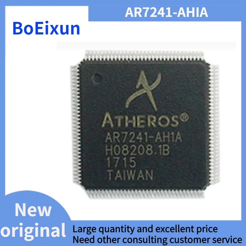 Ar7241-ah1a AR7241-AHIA QFN ATHEROS новый оригинальный точечный маршрутизатор IC
Ar7241-ah1a AR7241-AHIA QFN ATHEROS новый оригинальный точечный маршрутизатор IC