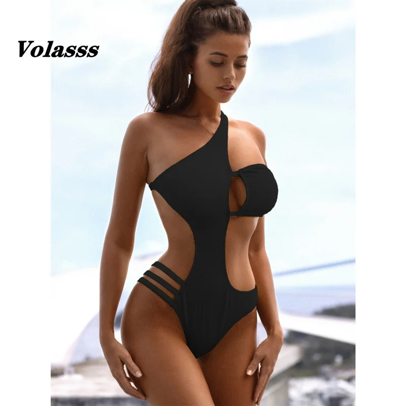 New One Piece Swimsuit Women One Shoulder Bikini Swimsuit Sexy Solid Color Swimwear Female Backless Monokini Hollow Out Biquini
New One Piece Swimsuit Women One Shoulder Bikini Swimsuit Sexy Solid Color Swimwear Female Backless Monokini Hollow Out Biquini