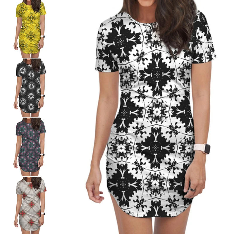 Лето 2022, оптовая продажа, футболки с круглым вырезом, Женские базовые рубашки с круглым подолом, платье для девочек
Лето 2022, оптовая продажа, футболки с круглым вырезом, Женские базовые рубашки с круглым подолом, платье для девочек