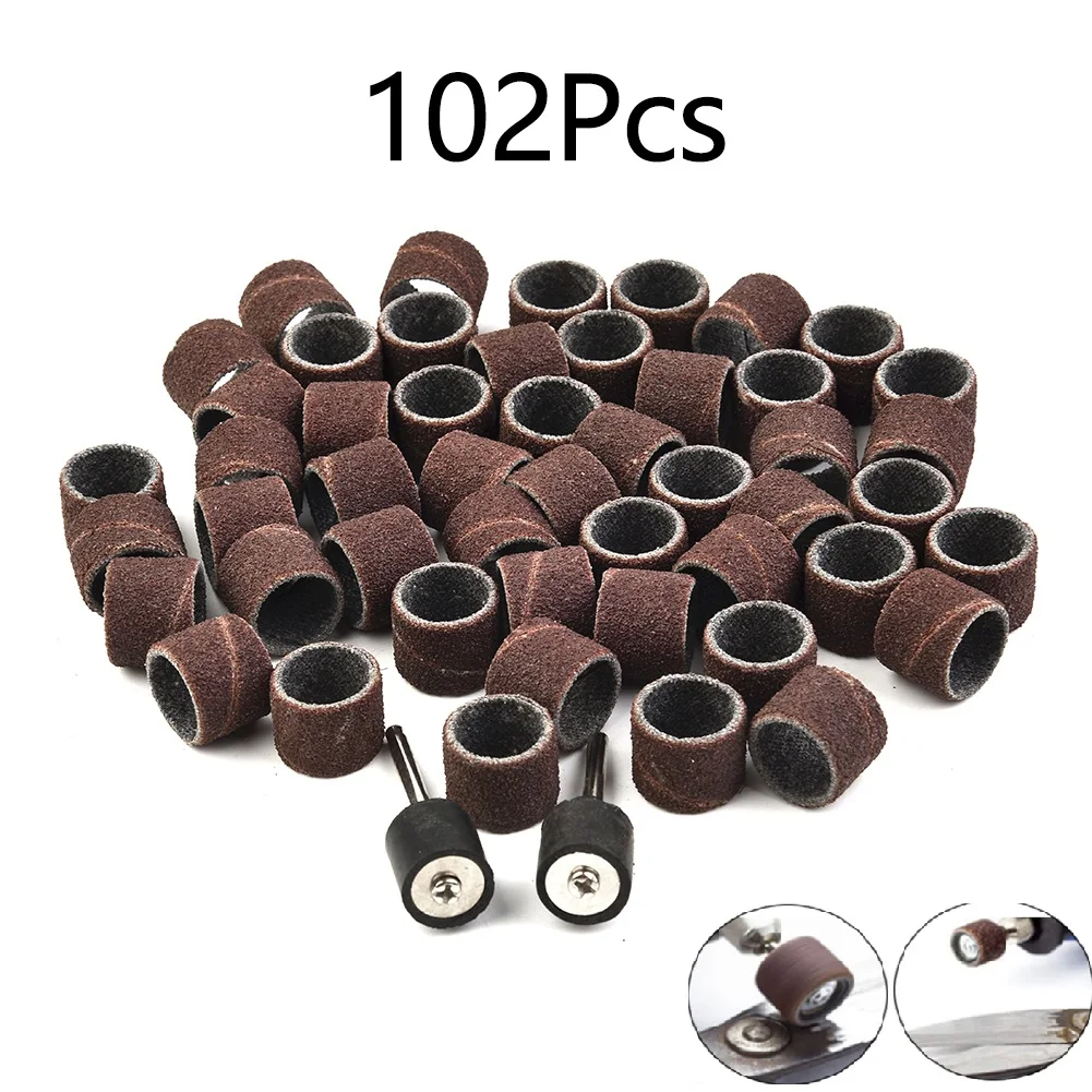 100Pcs 1/2" 80 Grit Sanding Drum Bands Sleeves W/ 2 Mandrels For Rotary Tool Mandrels Set Dremel Rotary Tool Fine Grit
100Pcs 1/2" 80 Grit Sanding Drum Bands Sleeves W/ 2 Mandrels For Rotary Tool Mandrels Set Dremel Rotary Tool Fine Grit