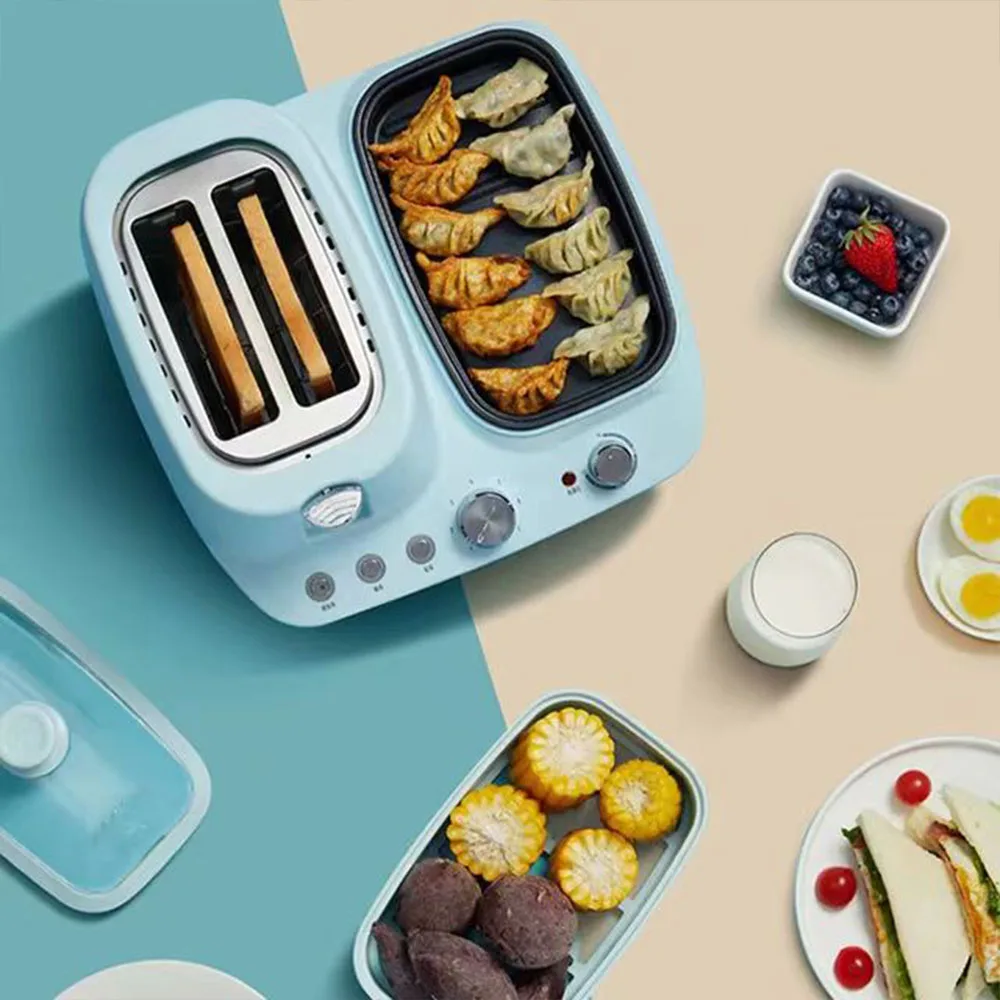 Multi-functional Breakfast Maker Toaster Sandwich Maker Household Breakfast Machine
Multi-functional Breakfast Maker Toaster Sandwich Maker Household Breakfast Machine