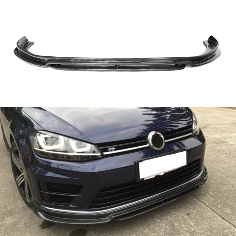 Carbon Fiber Car Front Bumper Lip Spoiler for VW Golf 7 MK7 VII R Hatchback Not standard 2014-2017 RZ Style 2pcs front lip
Carbon Fiber Car Front Bumper Lip Spoiler for VW Golf 7 MK7 VII R Hatchback Not standard 2014-2017 RZ Style 2pcs front lip