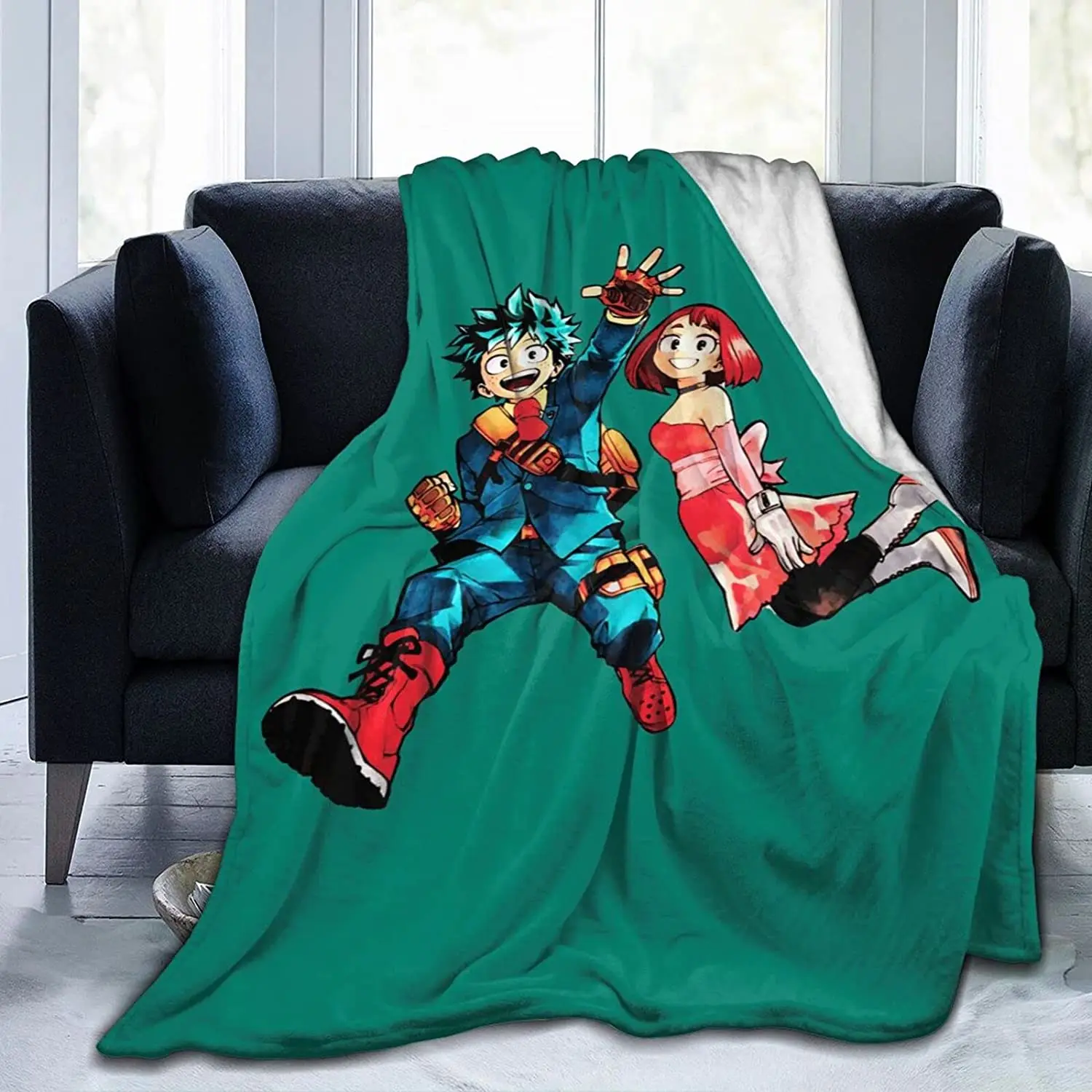 &Ochako Uraraka Victory Soft Flannel Blanket Lightweight Fleece Blanket Air Conditioner is Suitable for Bedroom Living Room Sofa
&Ochako Uraraka Victory Soft Flannel Blanket Lightweight Fleece Blanket Air Conditioner is Suitable for Bedroom Living Room Sofa