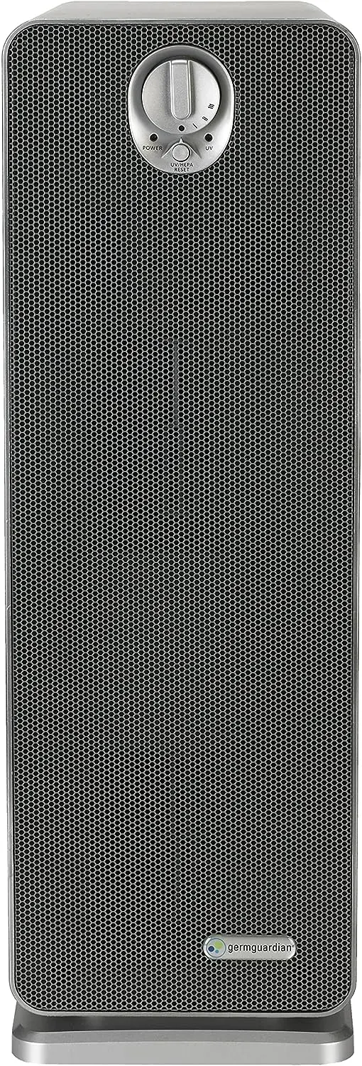 Guardian AC4900CA 22\u201D 3-in-1 True HEPA Filter Air Purifier for Home, Full Room, UV-C Light Kills Germs, Filters Allergies,
Guardian AC4900CA 22\u201D 3-in-1 True HEPA Filter Air Purifier for Home, Full Room, UV-C Light Kills Germs, Filters Allergies,