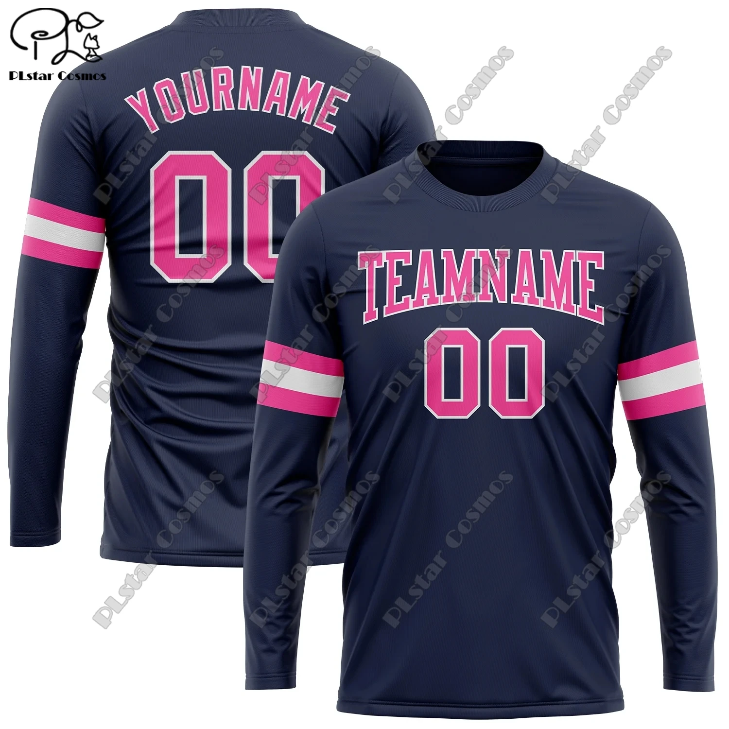 Custom Dark Blue Long Sleeve Collection 3D Allover Printed Sweatshirt Apparel Women's Men's Sweatshirt Team Gift7 
Custom Dark Blue Long Sleeve Collection 3D Allover Printed Sweatshirt Apparel Women's Men's Sweatshirt Team Gift7