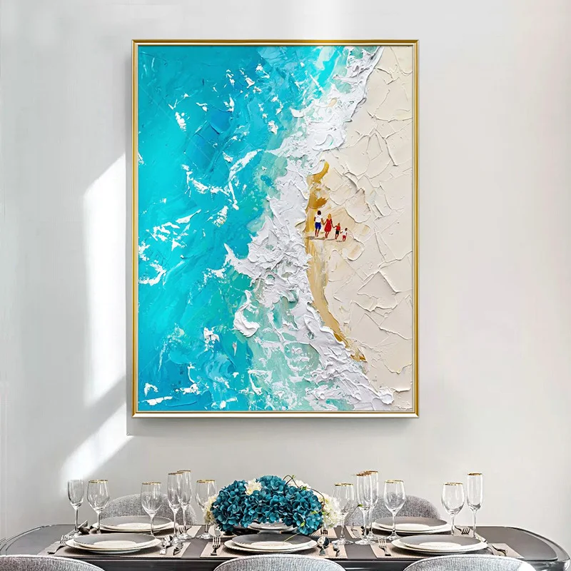 Modern Minimalist Bedroom Decorative Painting Living Room Aisle Corridor Mural Hand-painted Oil Painting Canvas Frameless
Modern Minimalist Bedroom Decorative Painting Living Room Aisle Corridor Mural Hand-painted Oil Painting Canvas Frameless