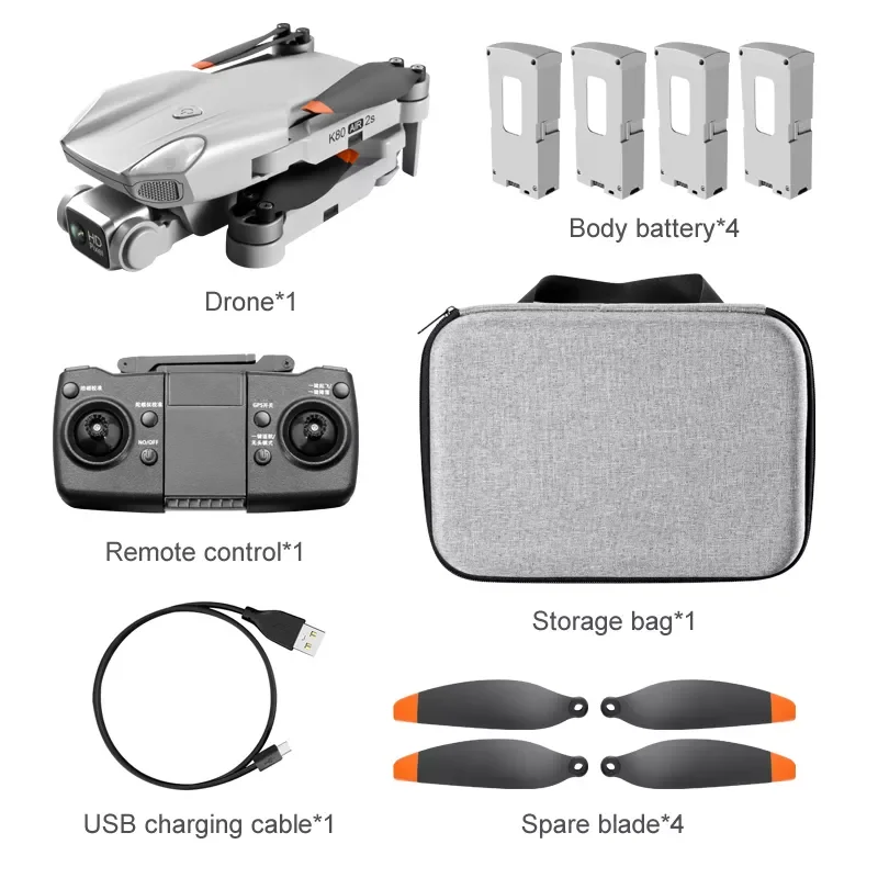 K80 AIR2S Drone Camera 4K GPS Brushless 5G FPV 1Km Long Distance 30mins Professional RC Quadcopter Dron self Stabilization
K80 AIR2S Drone Camera 4K GPS Brushless 5G FPV 1Km Long Distance 30mins Professional RC Quadcopter Dron self Stabilization