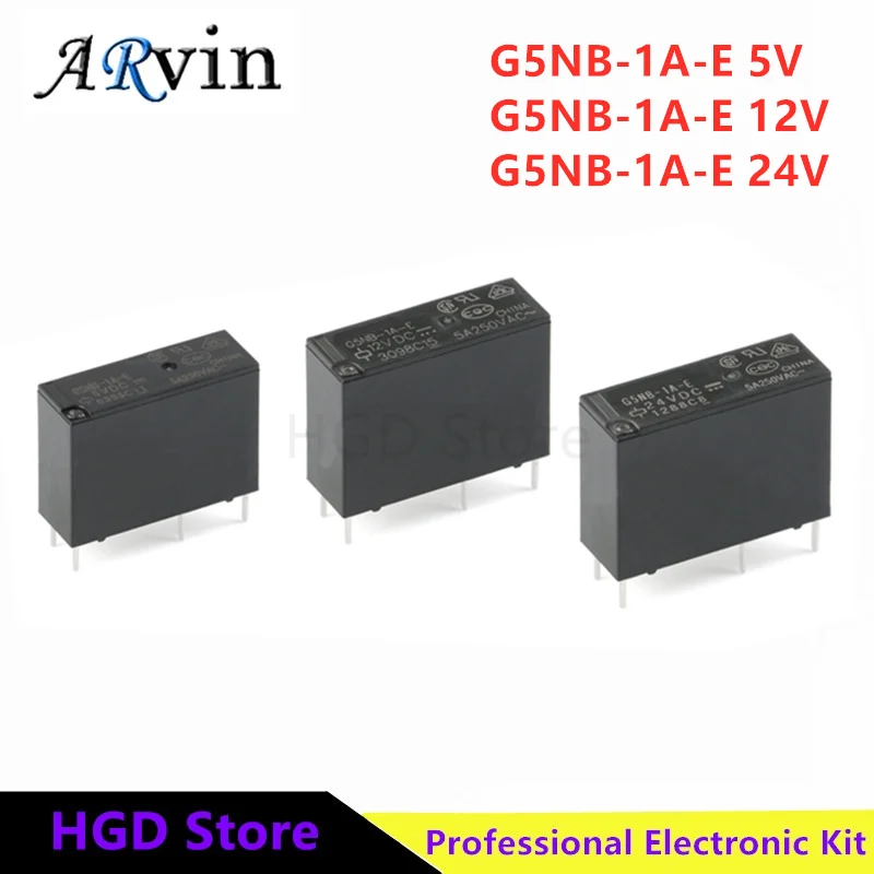 Оригинальные реле G5NB-1A-E 5VDC 12VDC 24VDC
Оригинальные реле G5NB-1A-E 5VDC 12VDC 24VDC