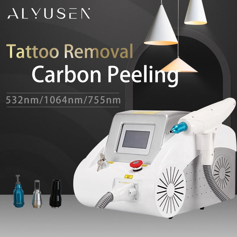 Protable Tattoo Removal Yag Laser Spot Eliminate Carbon Fiber Stripping No Need Water Red Aiming Point Tattoo Removal Machine
Protable Tattoo Removal Yag Laser Spot Eliminate Carbon Fiber Stripping No Need Water Red Aiming Point Tattoo Removal Machine